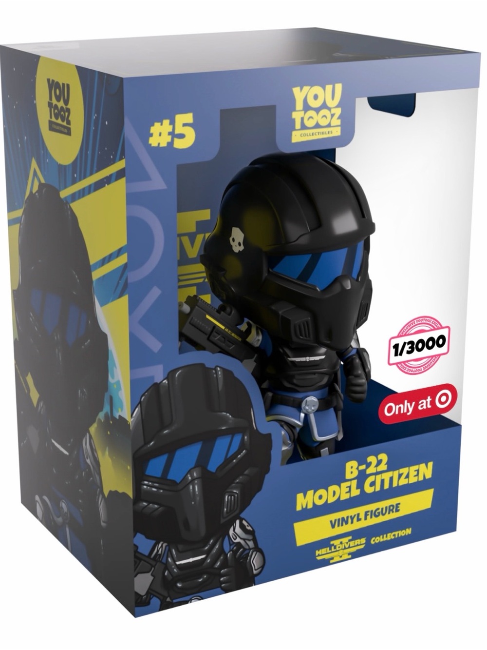 Sony B-22 Model Citizen Vinyl Figure in Black and Blue
